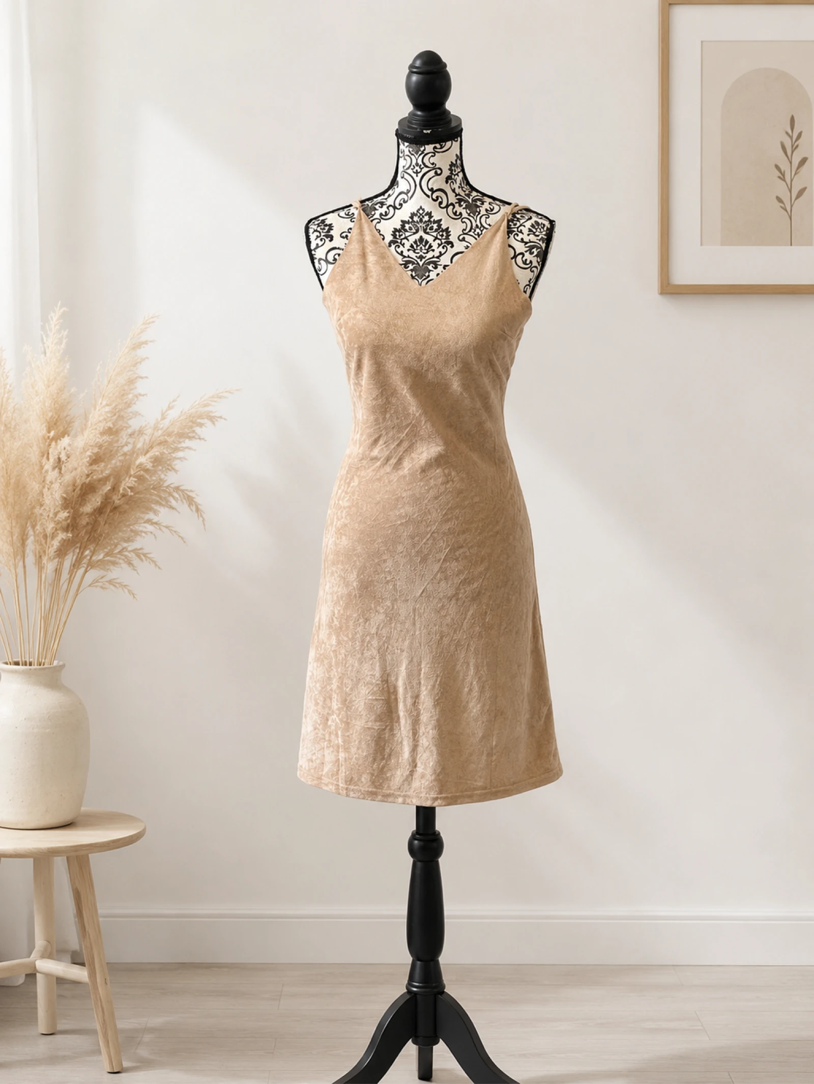 Robe beige 